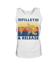 Fishing Fillet And Release Unisex Tank tile