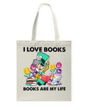 I Love Books Tote Bag tile
