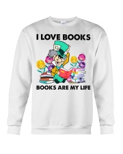 I Love Books Crewneck Sweatshirt tile