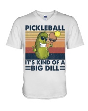 Pickleball V-Neck T-Shirt tile
