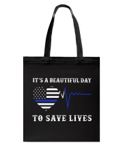 Police It's A Beautiful Day Tote Bag tile