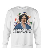 Book She Is Too Fond Crewneck Sweatshirt tile