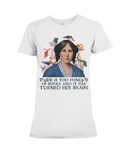 Book She Is Too Fond Premium Fit Ladies Tee tile