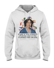 Book She Is Too Fond Hooded Sweatshirt front