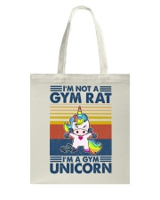 Fitness I'm A Gym Unicorn Tote Bag tile
