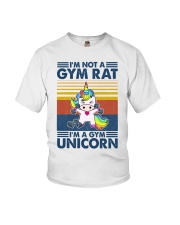 Fitness I'm A Gym Unicorn Youth T-Shirt tile