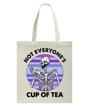 Skull Not Everyone's Cup Of Tea Tote Bag tile