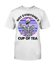 Skull Not Everyone's Cup Of Tea Classic T-Shirt tile