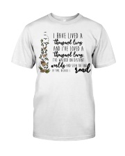 Book I Have Lived A Thousand Liver Premium Fit Mens Tee tile