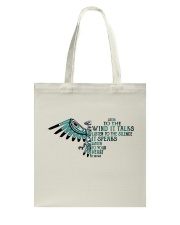 Hippie Listen To Heart Tote Bag tile