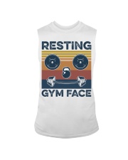 Gym Resting Gym Face Sleeveless Tee tile