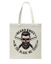 Hairdresser Beard Knife Tote Bag tile