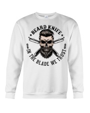 Hairdresser Beard Knife Crewneck Sweatshirt tile