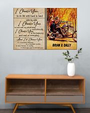 Biker I Choose You 36x24 Poster poster-landscape-36x24-lifestyle-21