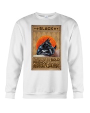 Cat Black Crewneck Sweatshirt tile