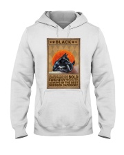 Cat Black Hooded Sweatshirt tile