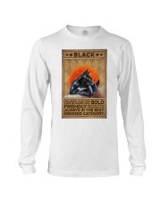 Cat Black Long Sleeve Tee tile