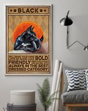 Cat Black 16x24 Poster lifestyle-poster-1
