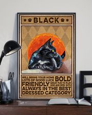 Cat Black 16x24 Poster lifestyle-poster-2