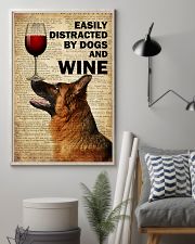 Dog K9 And Wine 16x24 Poster lifestyle-poster-1
