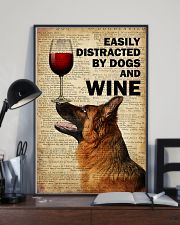 Dog K9 And Wine 16x24 Poster lifestyle-poster-2