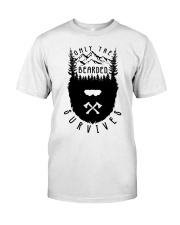 Camping Only The Bearded Survives Premium Fit Mens Tee tile