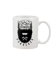Camping Only The Bearded Survives Mug tile