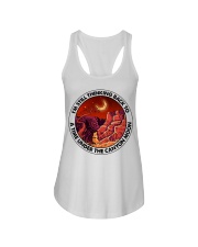 Camping I'm Still Thinking Back Ladies Flowy Tank tile