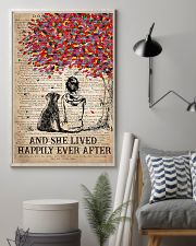 Dog Labrador Happily ever After 16x24 Poster lifestyle-poster-1