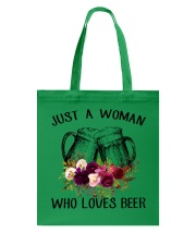 Beer Just A Woman - Hoodie And T-shirt Tote Bag thumbnail