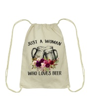 Beer Just A Woman - Hoodie And T-shirt Drawstring Bag thumbnail