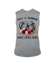 Beer Just A Woman - Hoodie And T-shirt Sleeveless Tee thumbnail