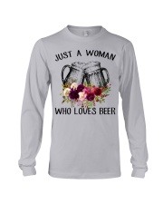 Beer Just A Woman - Hoodie And T-shirt Long Sleeve Tee thumbnail