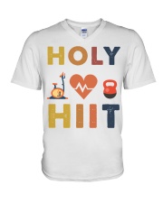 Fitness Holy Hiit V-Neck T-Shirt tile