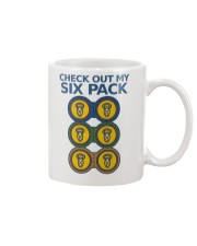 Beer Check Out My Six Pack Mug tile
