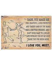 Family I Love You Most 36x24 Poster front