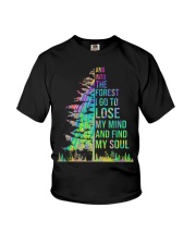 Camping Find My Soul Youth T-Shirt tile