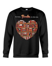 Book So many Books So Little Time Crewneck Sweatshirt tile