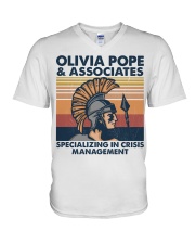 Olovia Pope V-Neck T-Shirt tile