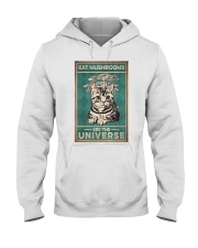 Eat Mushroom See The Universe Hooded Sweatshirt tile