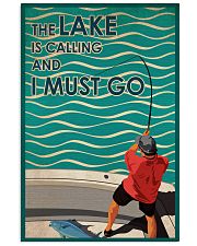 Fishing The Lake Is Calling 16x24 Poster front