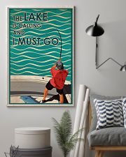 Fishing The Lake Is Calling 16x24 Poster lifestyle-poster-1