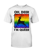 LGBT Oh Deer I'm Queer Classic T-Shirt tile