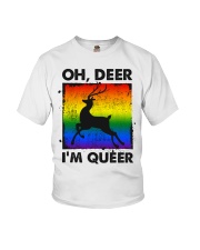LGBT Oh Deer I'm Queer Youth T-Shirt tile