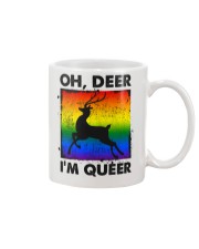 LGBT Oh Deer I'm Queer Mug tile