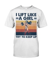 Fitness I Lift Like A Girl Premium Fit Mens Tee tile