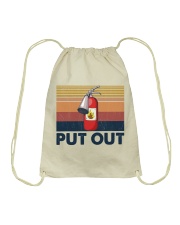 Firefighter Put Out Drawstring Bag tile