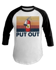 Firefighter Put Out Baseball Tee tile