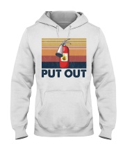 Firefighter Put Out Hooded Sweatshirt front