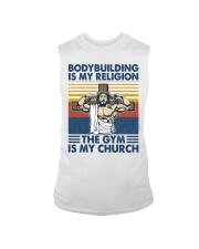 Fitness The Gym Is My Church Sleeveless Tee tile